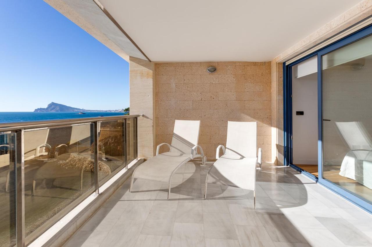 1St Line Mascarat Beach - Solarium Terrace & Pool Altea Exterior photo